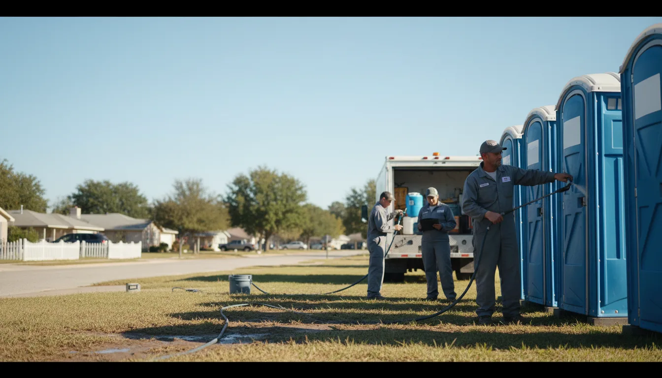 Long-Term Portable Toilet Rental in Tarpon Springs, FL near me
